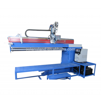 Double-side argon protection TIG Linear Welding Machine for Solar Water Heater